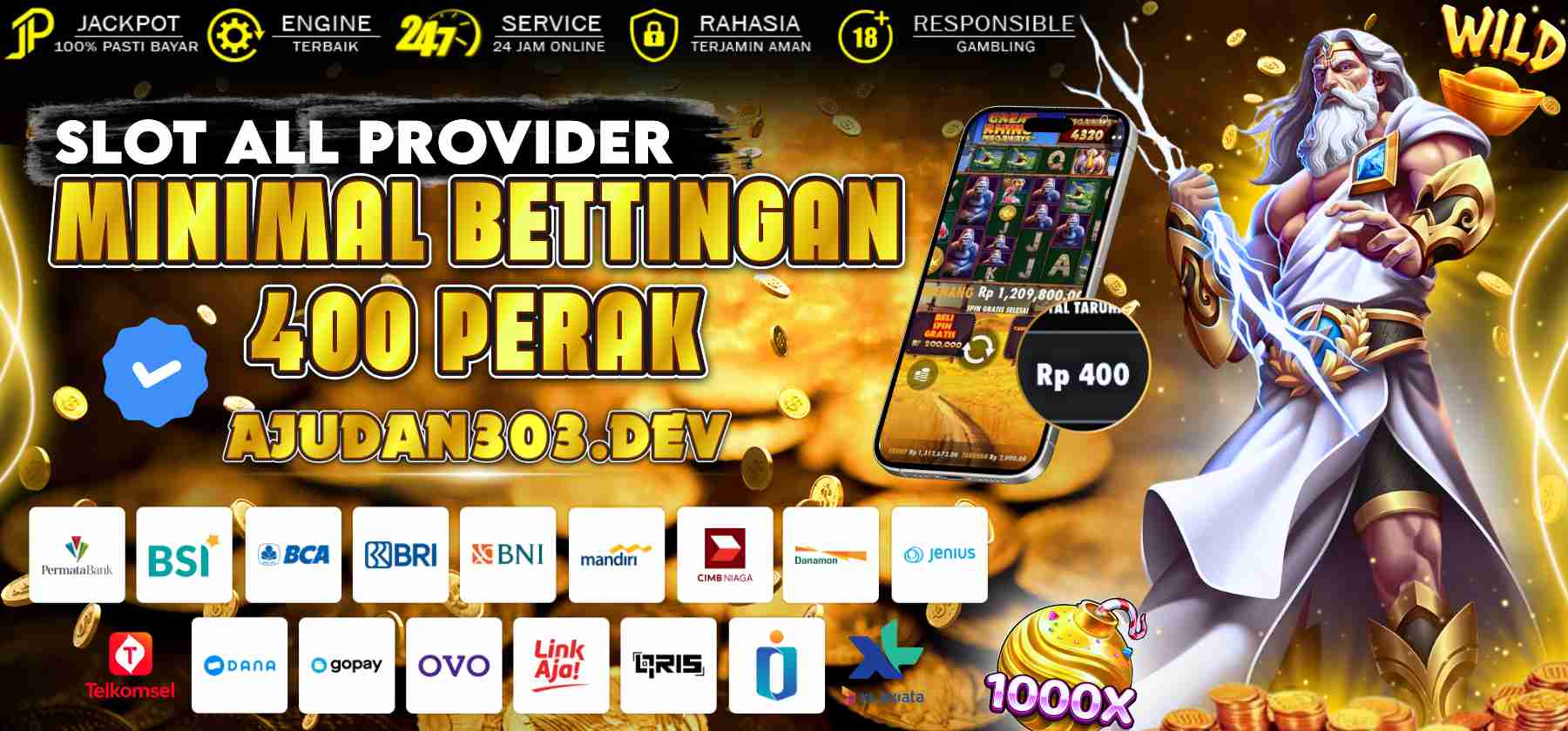 Ajudan303 Link Alternatif Login Slot Online Terbaru 2026